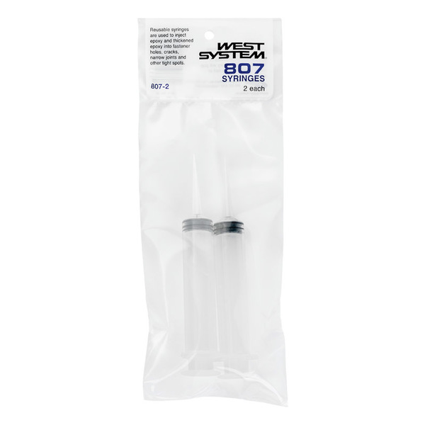 West System SYRINGES EPOXY 2PK 807-2